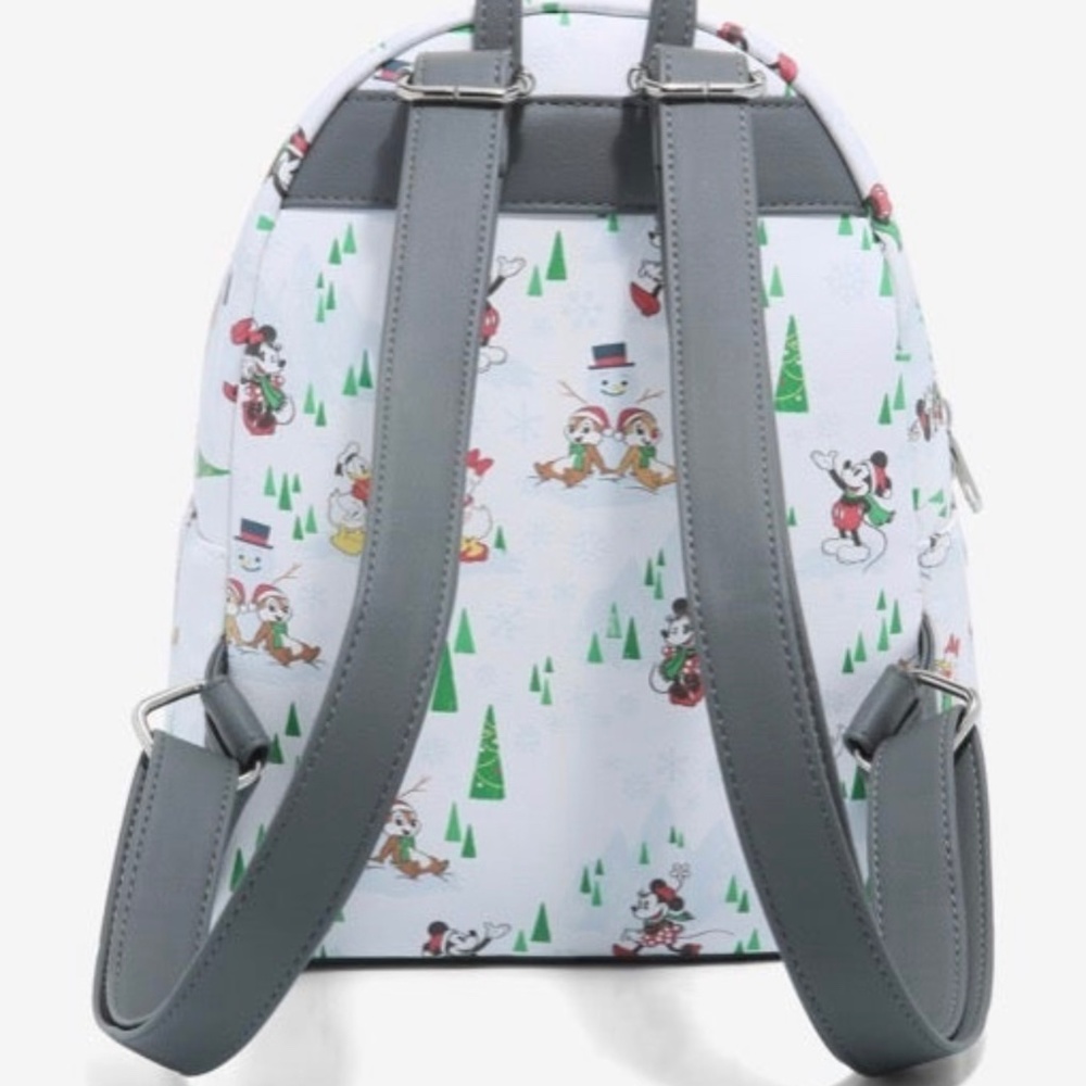 Loungefly Mickey Mouse & Friends Snow Day Mini Backpack - Picture 3 of 4